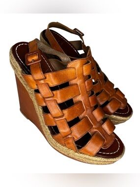 Christion Louboutin Barcelona Espadrille Wedge Sandals,